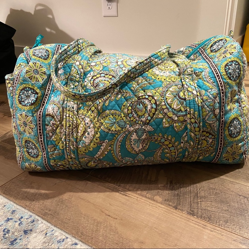 Large Vera Bradley Duffle Bag